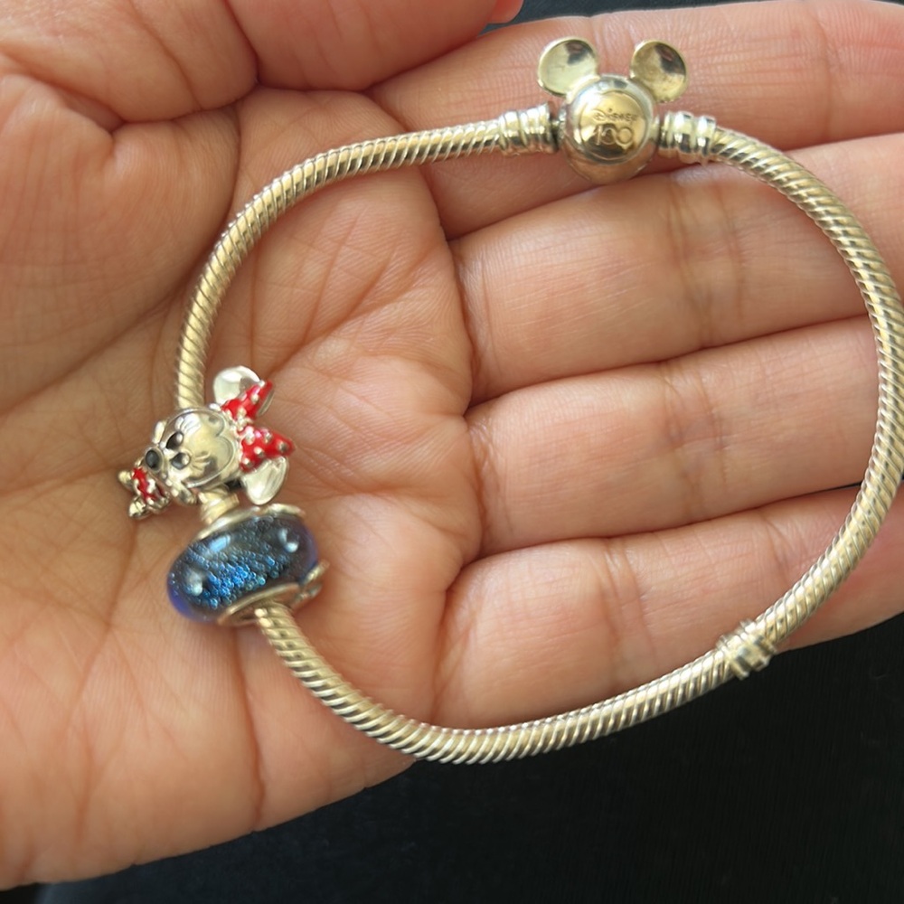 Pandora bracelet and charms
